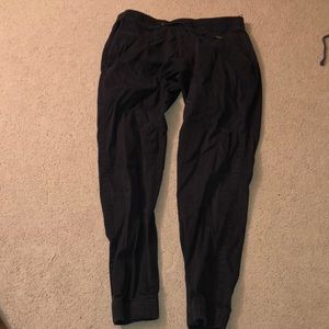 Black joggers